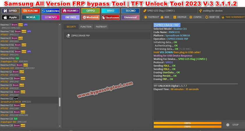 Samsung All Version FRP bypass Tool | TFT Unlock Tool 2023 v¬¬¬_3.1.1.2 | Samsung FRP bypass Latest Update Tool 2024 |